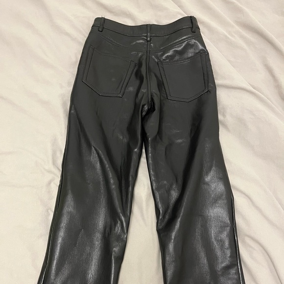 Melina Leather Pants Aritzia *SOLD* - Picture 2 of 3